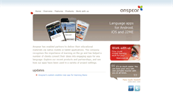 Desktop Screenshot of anspear.com